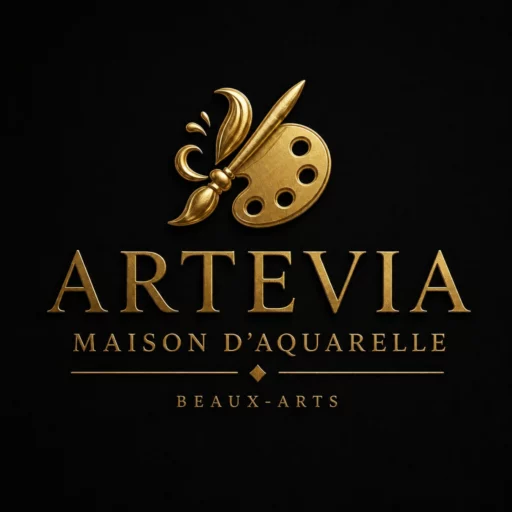 Maison d'aquarelle française